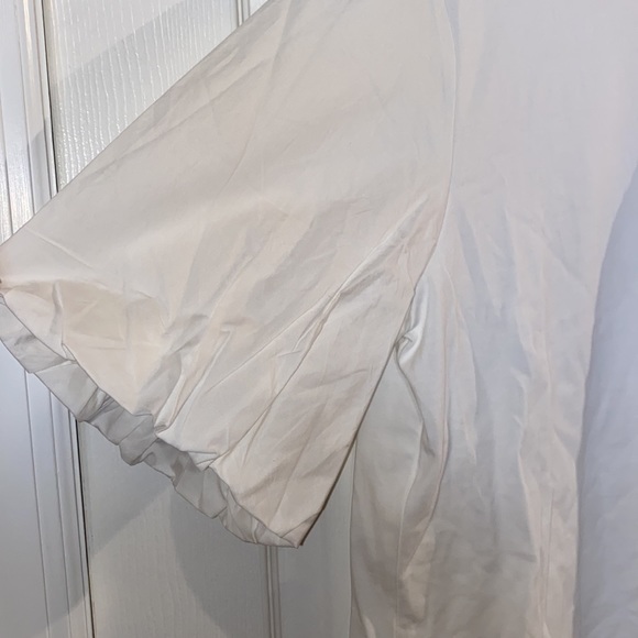 **Last One XS** White Puff Sleeve Crewneck Pomander Place - Picture 3 of 7